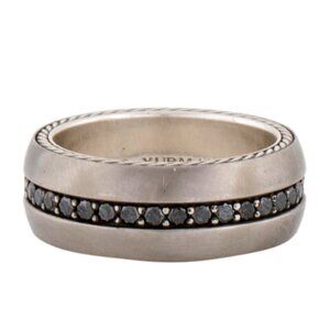 DAVID YURMAN DIAMOND STREAMLINE® WIDE BAND RING